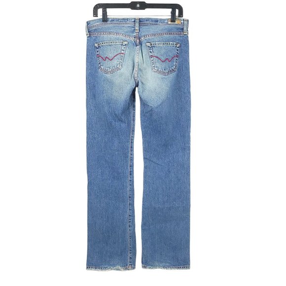 AG Adriano Goldschmied The Rider Jeans Womens Size 27R Denim Medium Wash - Picture 2 of 9